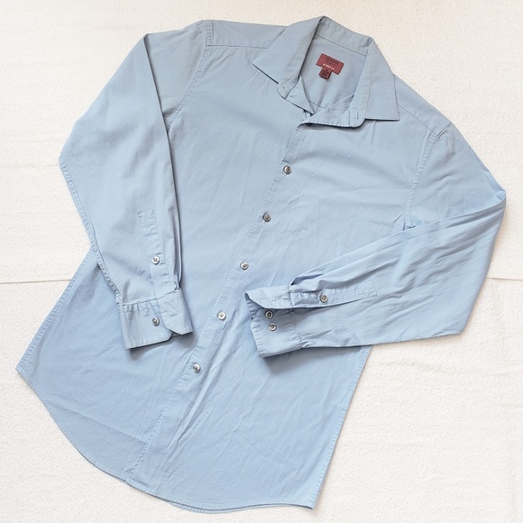 alfani slim fit dress shirt